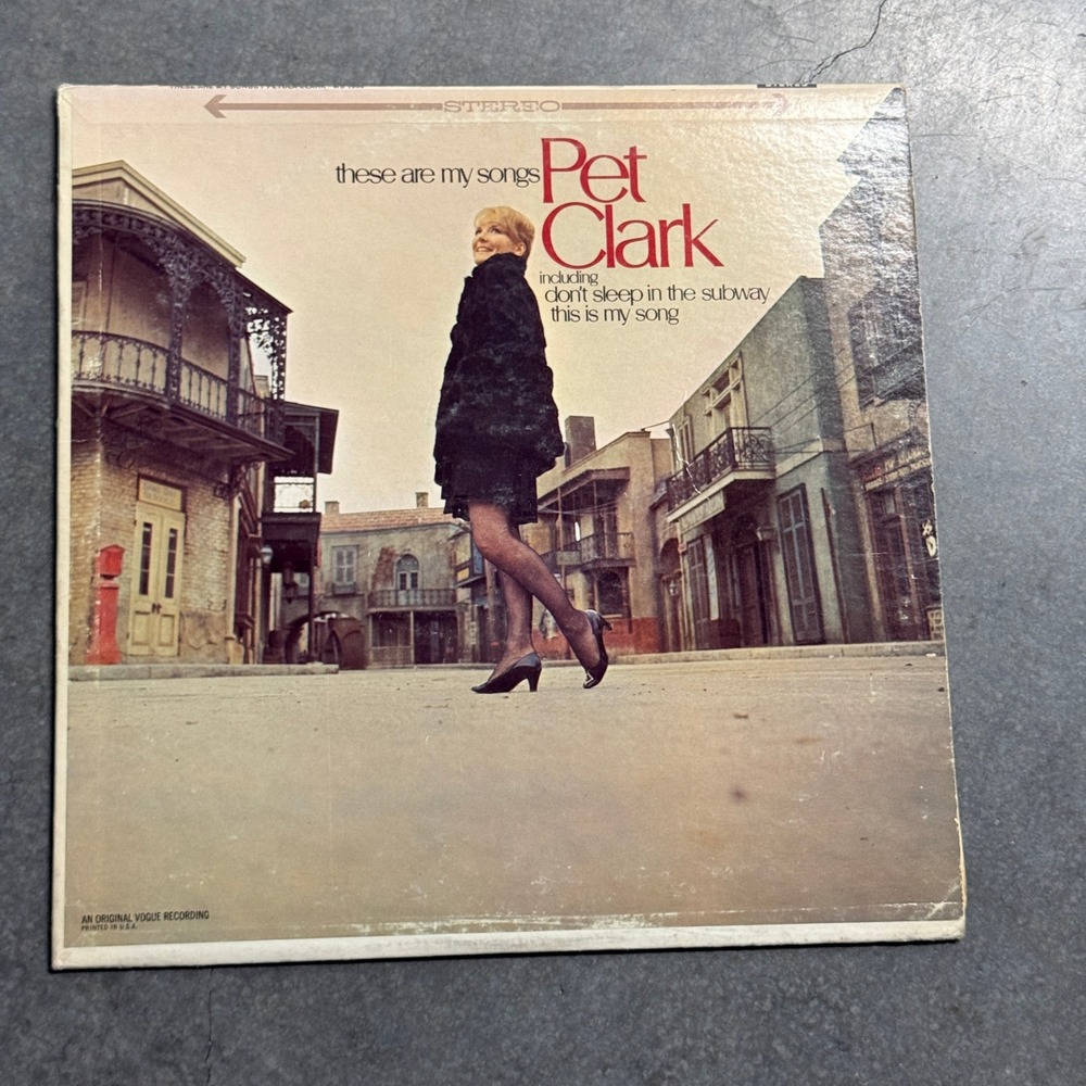 Petula Clark These Are My Songs Vinyl LP Don't Sleep in the Subway WS 1698 1967